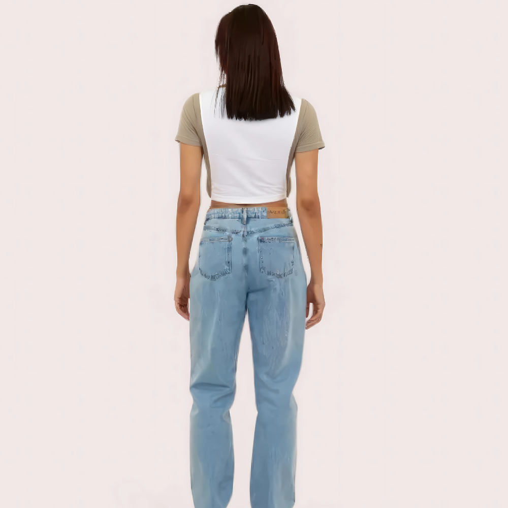 Women's Designer Crop Top, Sophisticated Top - Apparel - close-up detail view | Snazzyway