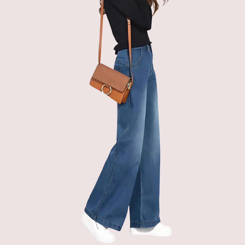 Women's Designer Jeans, Regal Denim Pants 2 - Apparel - back view | Snazzyway