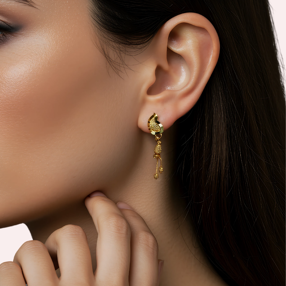 Women's Designer Earrings, Charming Stud Earrings - Apparel - front view | Snazzyway