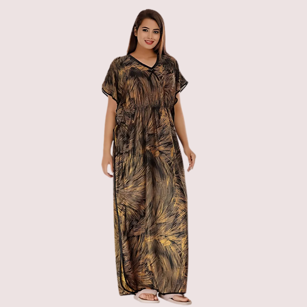 Women's As Per Product Image Printed Nightie, Exquisite As Sleepwear - Apparel - front view | Snazzyway