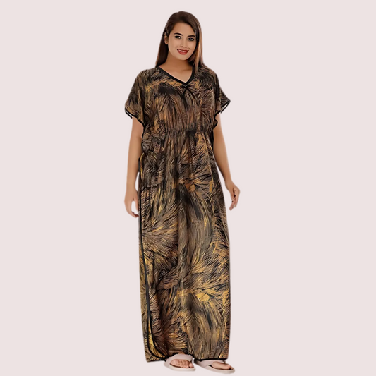 Women's As Per Product Image Printed Nightie, Exquisite As Sleepwear - Apparel - front view | Snazzyway