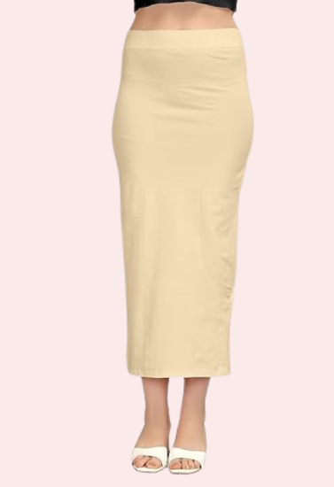 Women's Beige Designer Petticoat, Radiant Beige Shapewear - Apparel - front view | Snazzyway