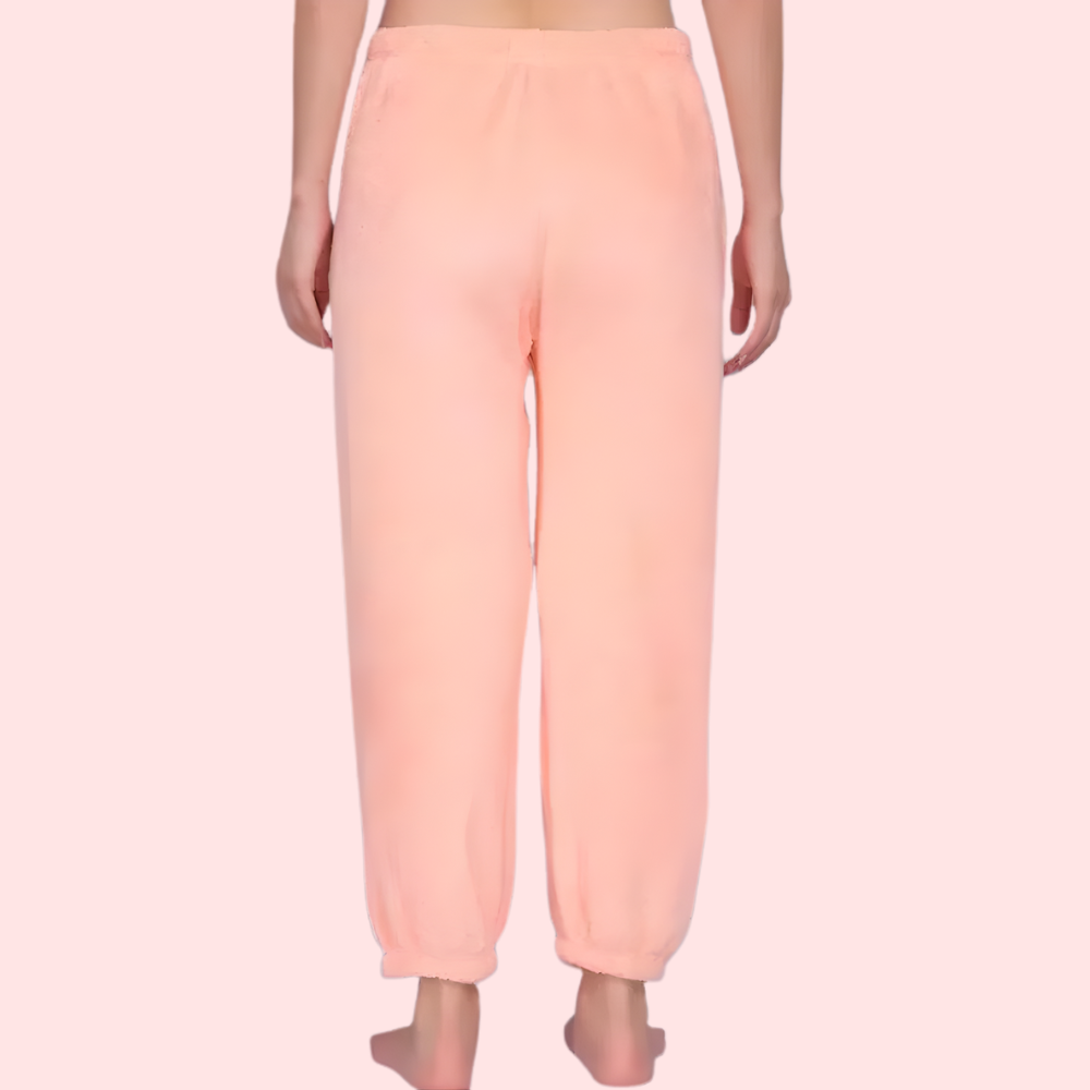 Women's Designer Pajama Set, Elegant Loungewear - Apparel - back view | Snazzyway