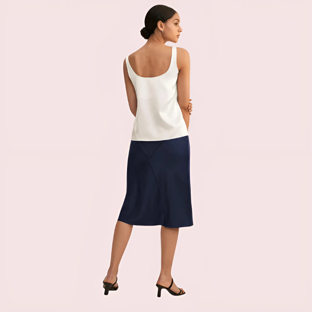 Women's Off White Lace Camisole, Opulent Off Cami Top - Apparel - close-up detail view | Snazzyway