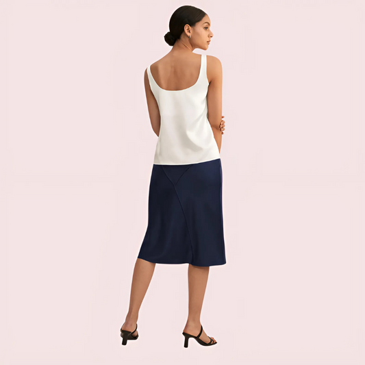 Women's Off White Lace Camisole, Opulent Off Cami Top - Apparel - close-up detail view | Snazzyway