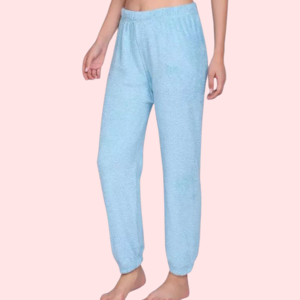 Women's Designer Pajama Set, Classic Loungewear - Apparel - close-up detail view | Snazzyway