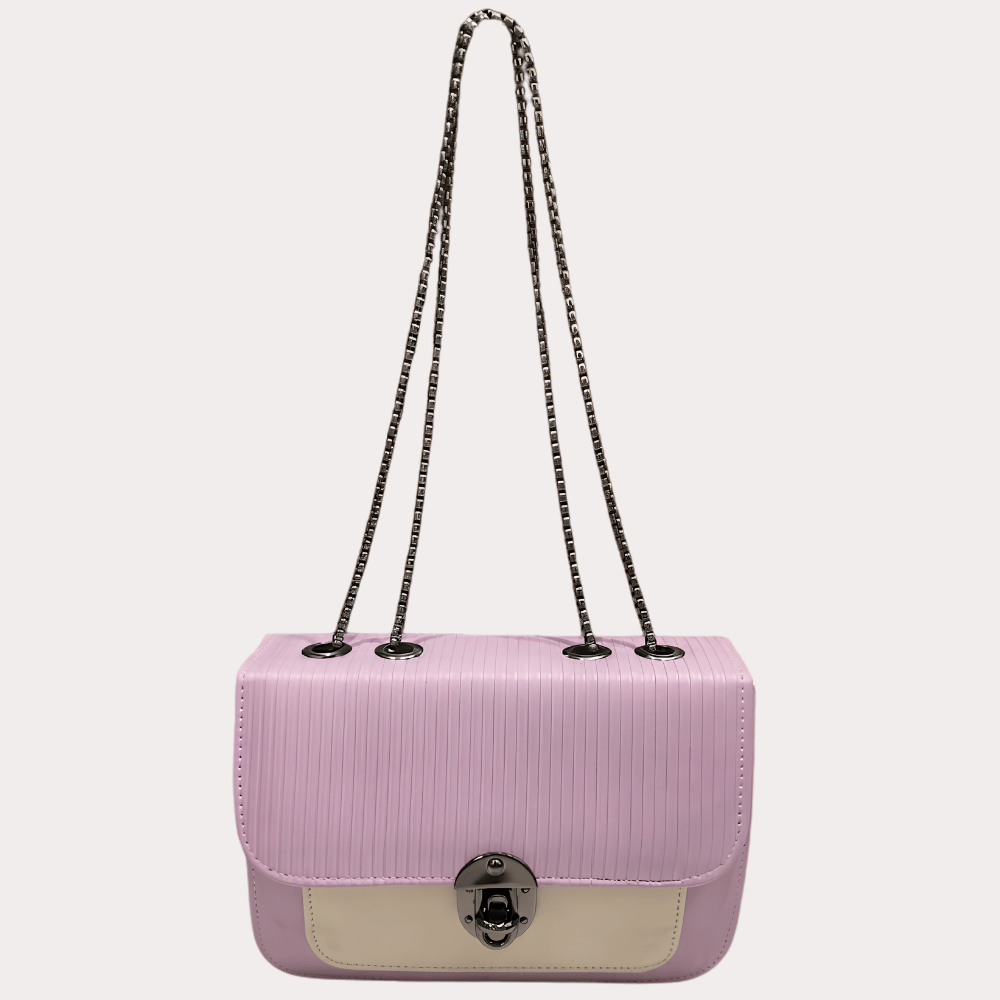Women's Lavender Designer Sling Bag, Graceful Lavender Crossbody Purse - Apparel - close-up detail view | Snazzyway