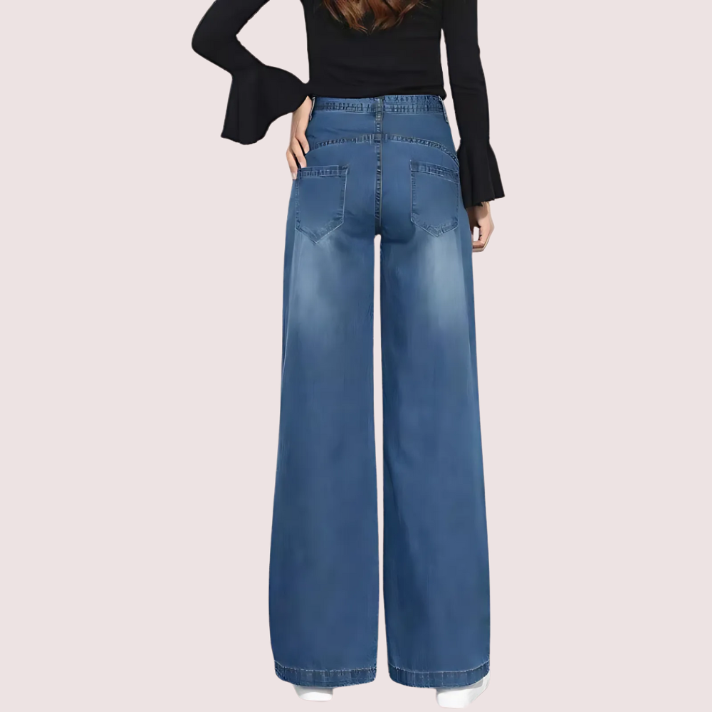 Women's Designer Jeans, Regal Denim Pants 2 - Apparel - close-up detail view | Snazzyway