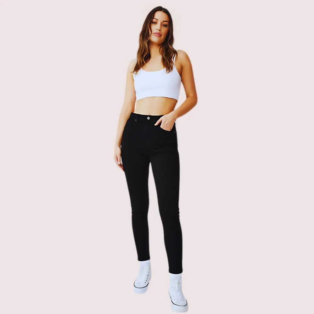 Women's Designer Jeans, Regal Denim Pants - Apparel - front view | Snazzyway