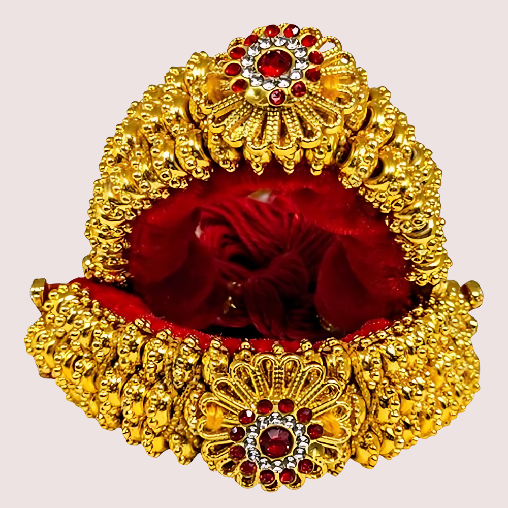 Women's Golden Designer Bracelet, Radiant Golden Bangle - Apparel - front view | Snazzyway