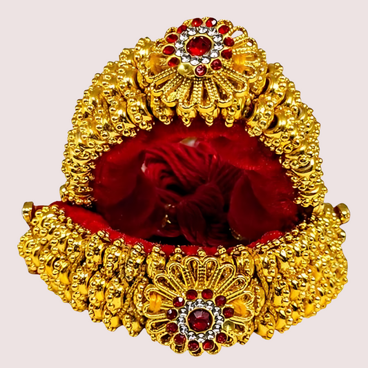 Women's Golden Designer Bracelet, Radiant Golden Bangle - Apparel - front view | Snazzyway