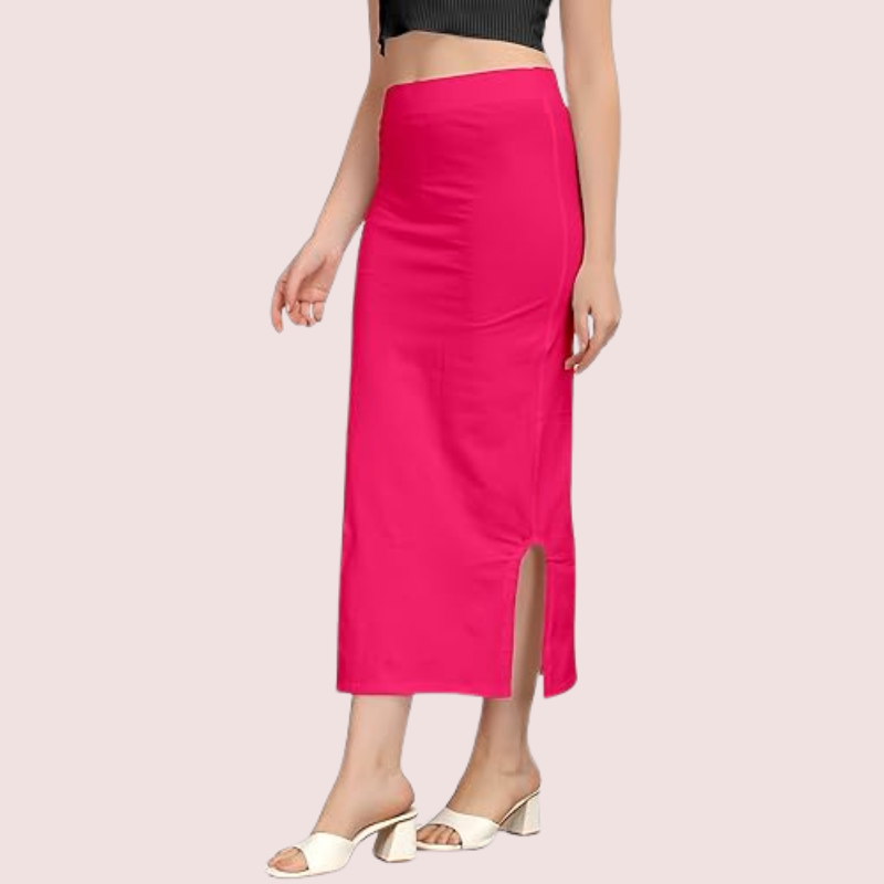 Women's Hot pink Cotton Petticoat, Refined Hot Shapewear - Apparel - styled full look | Snazzyway