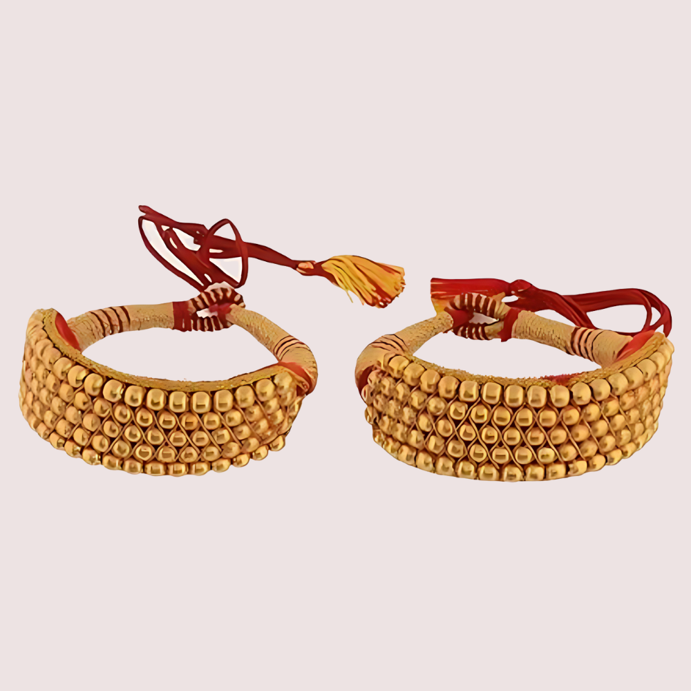 Women's Golden Designer Accessory, Sophisticated Golden Piece - Apparel - front view | Snazzyway