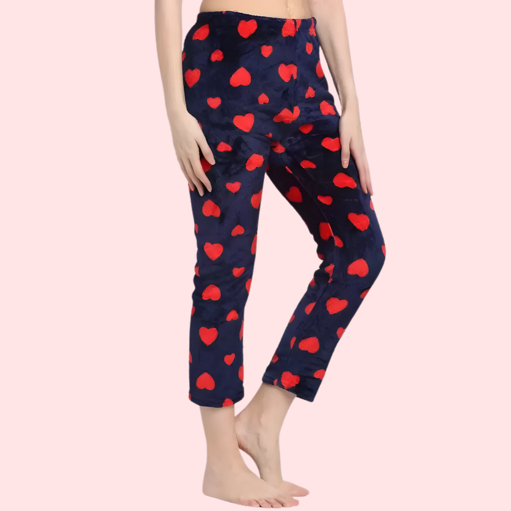 Women's Designer Pajama Set, Refined Loungewear - Apparel - close-up detail view | Snazzyway