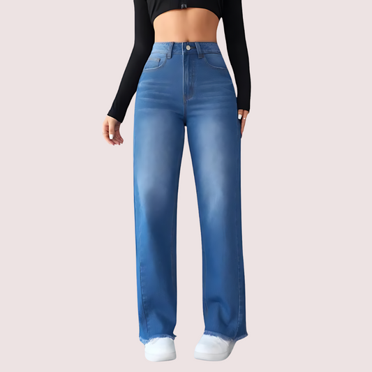 Women's Designer Jeans, Sophisticated Denim Pants - Apparel - front view | Snazzyway