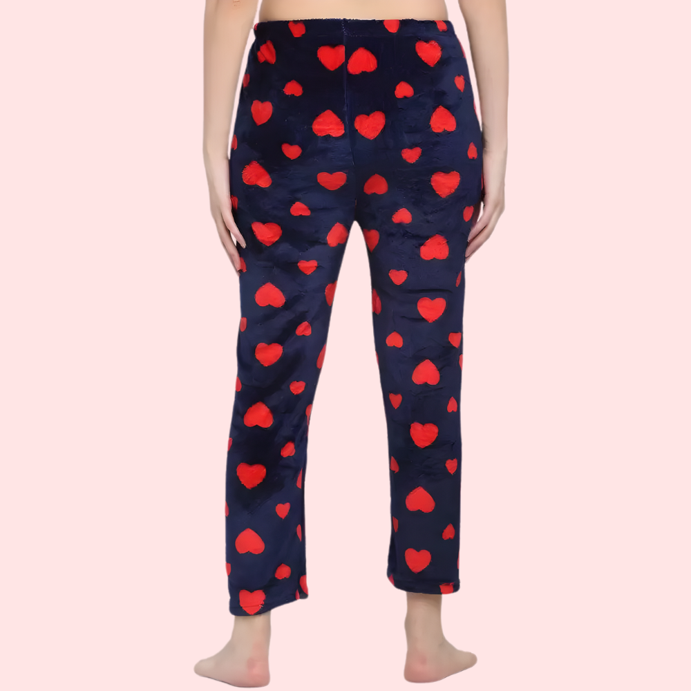 Women's Designer Pajama Set, Refined Loungewear - Apparel - back view | Snazzyway