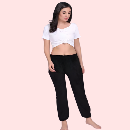 Women's Designer Pajama Set, Chic Loungewear - Apparel - front view | Snazzyway