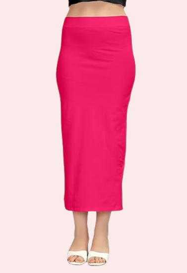 Women's Hot pink Cotton Petticoat, Refined Hot Shapewear - Apparel - front view | Snazzyway