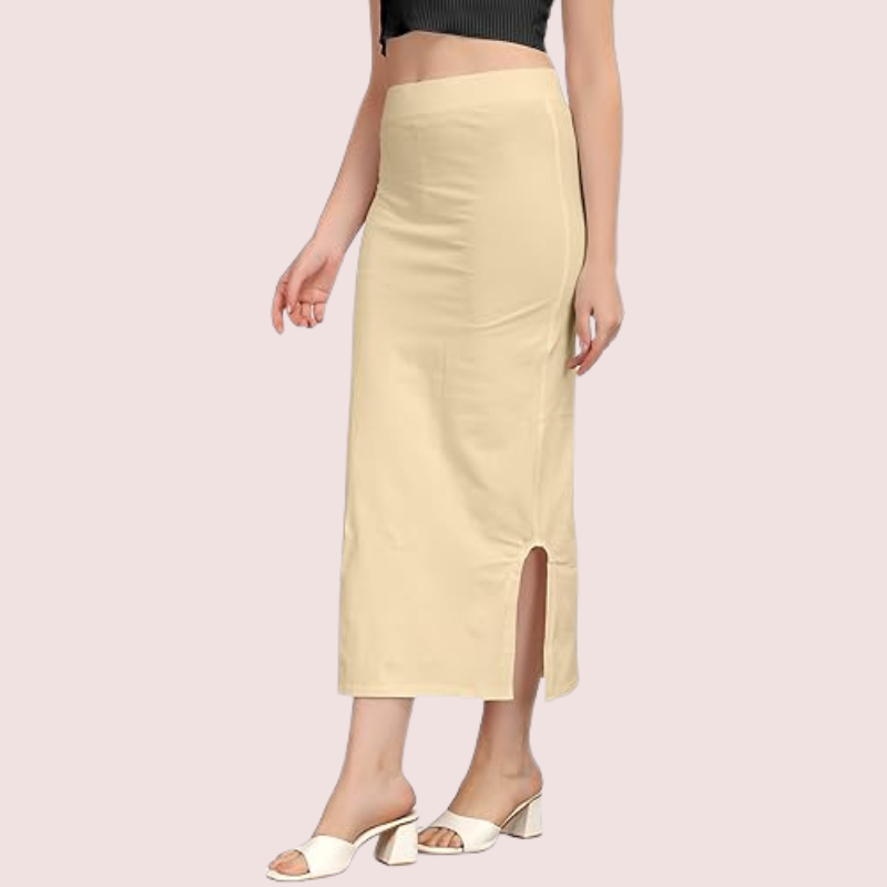 Women's Beige Designer Petticoat, Radiant Beige Shapewear - Apparel - styled full look | Snazzyway