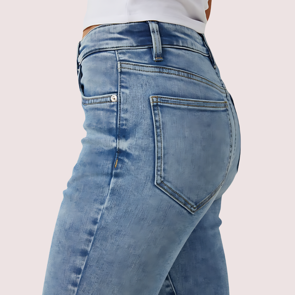 Women's Designer Jeans, Opulent Denim Pants - Apparel - back view | Snazzyway