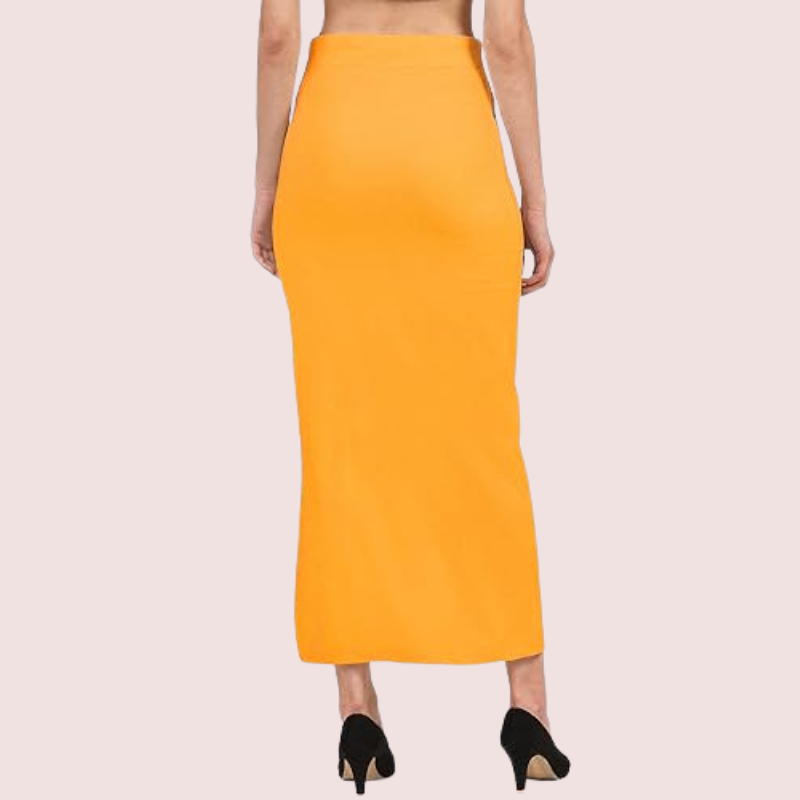 Women's Mustard Cotton Petticoat, Opulent Mustard Shapewear - Apparel - styled full look | Snazzyway