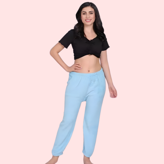 Women's Designer Pajama Set, Classic Loungewear - Apparel - front view | Snazzyway