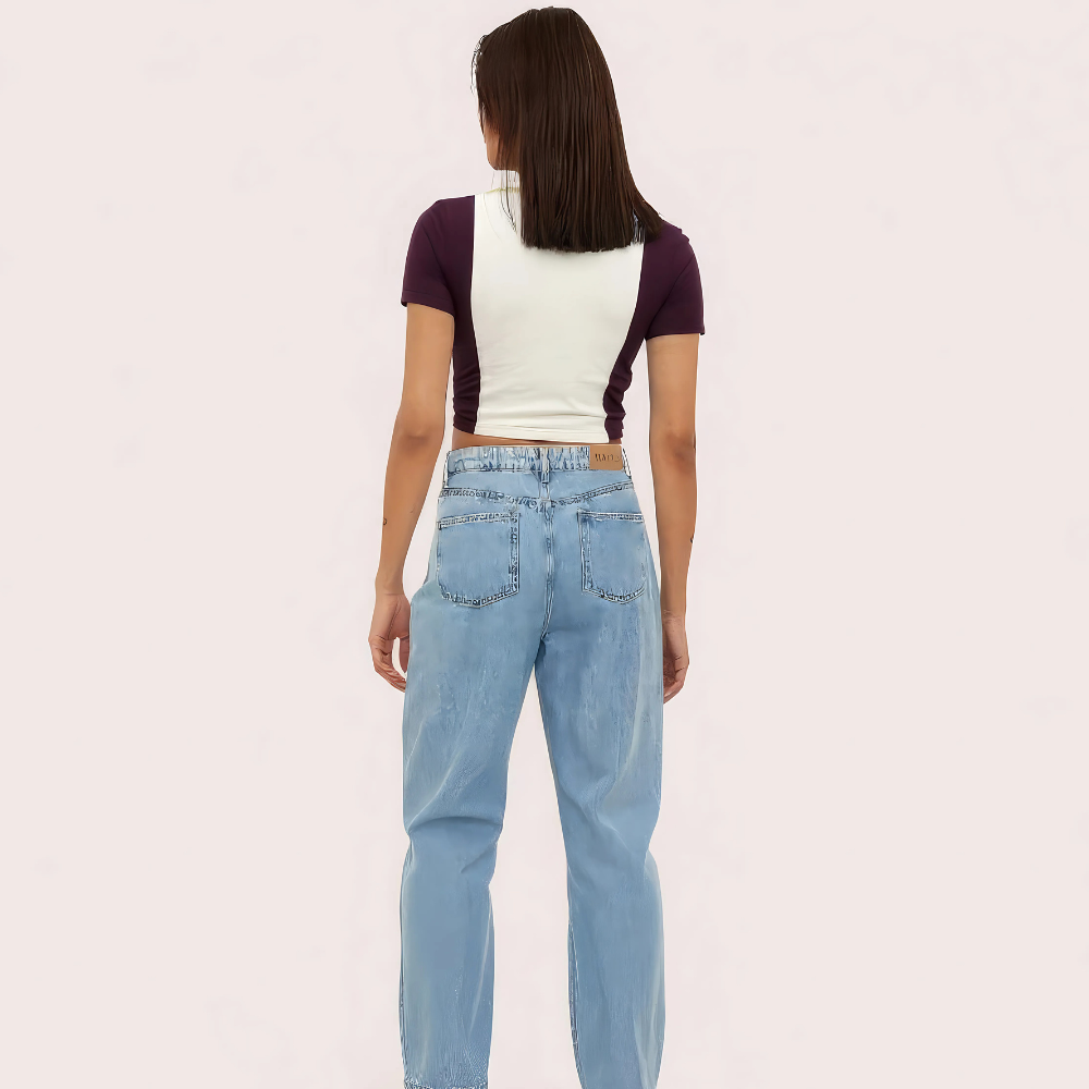 Women's Purple Designer Crop Top, Exquisite Purple Top - Apparel - close-up detail view | Snazzyway