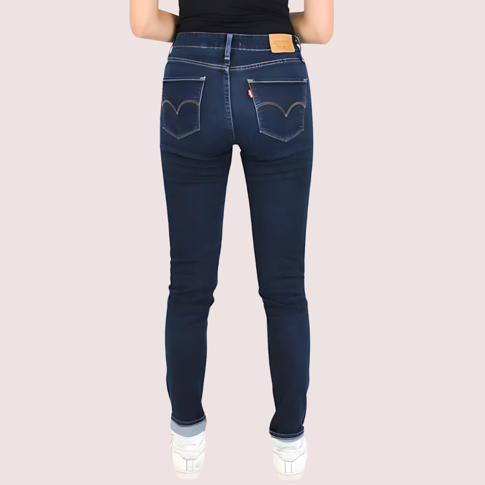 Women's Denim Jeans, Stylish Denim Pants - Apparel - back view | Snazzyway