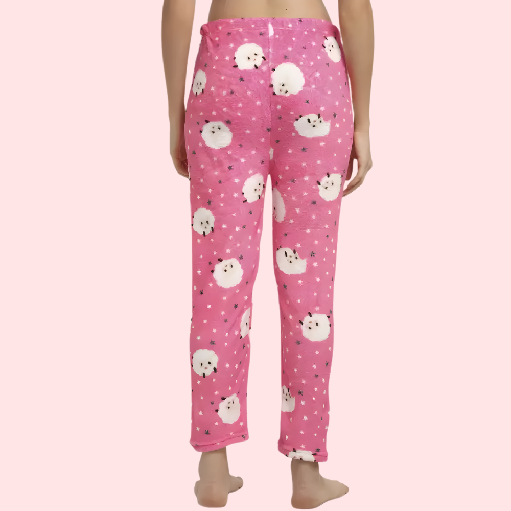 Women's Designer Pajama Set, Timeless Loungewear - Apparel - back view | Snazzyway