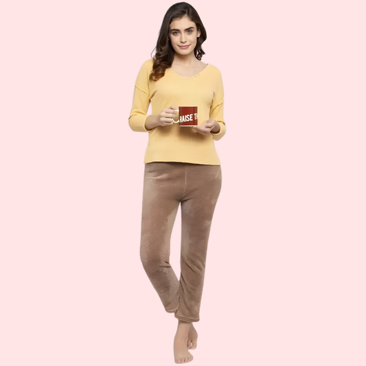 Women's Designer Pajama Set, Sophisticated Loungewear 2 - Apparel - front view | Snazzyway