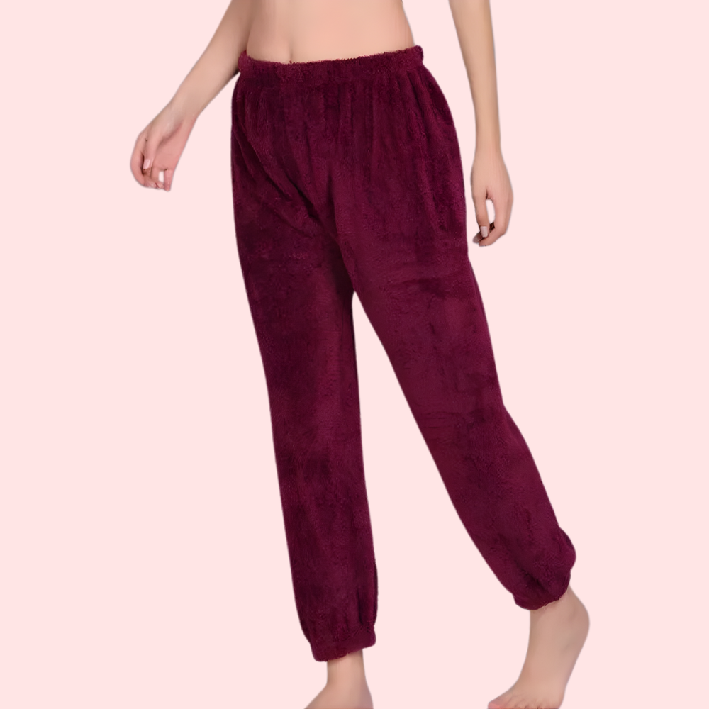 Women's Designer Pajama Set, Exquisite Loungewear - Apparel - close-up detail view | Snazzyway
